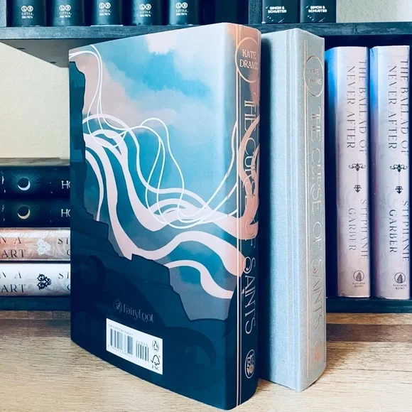 Fairyloot Exclusive Signed Edition The Curse of Saints by Kate Dramis